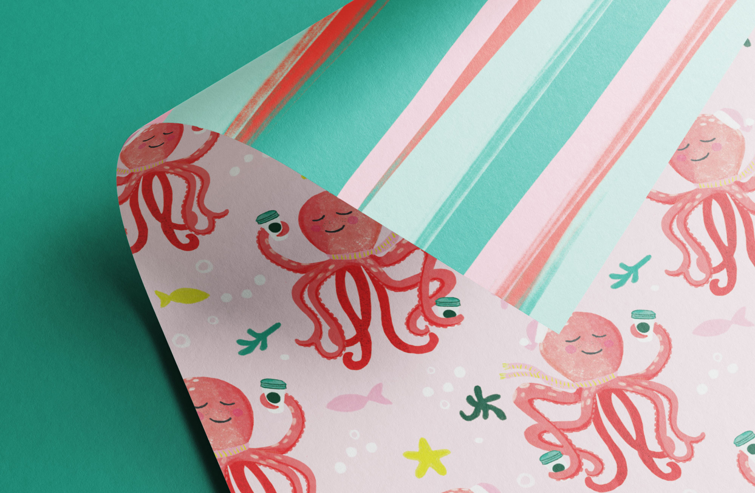 Seattle Hemlock Printers Christmas Wrapping paper