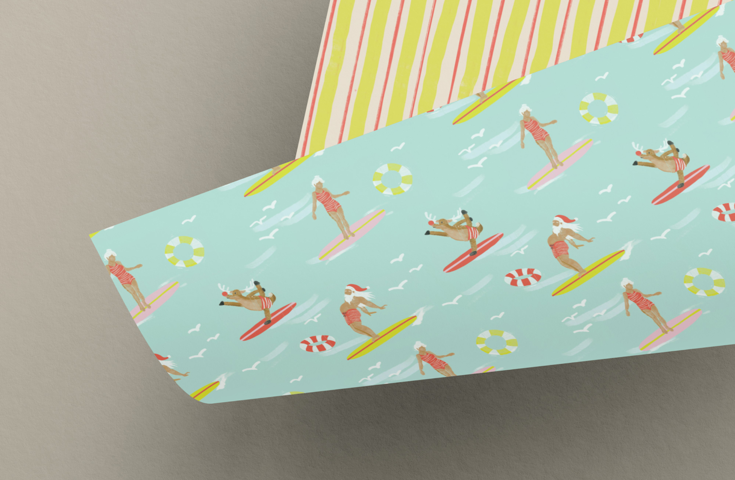 Los Angeles Hemlock Printers Christmas Wrapping paper