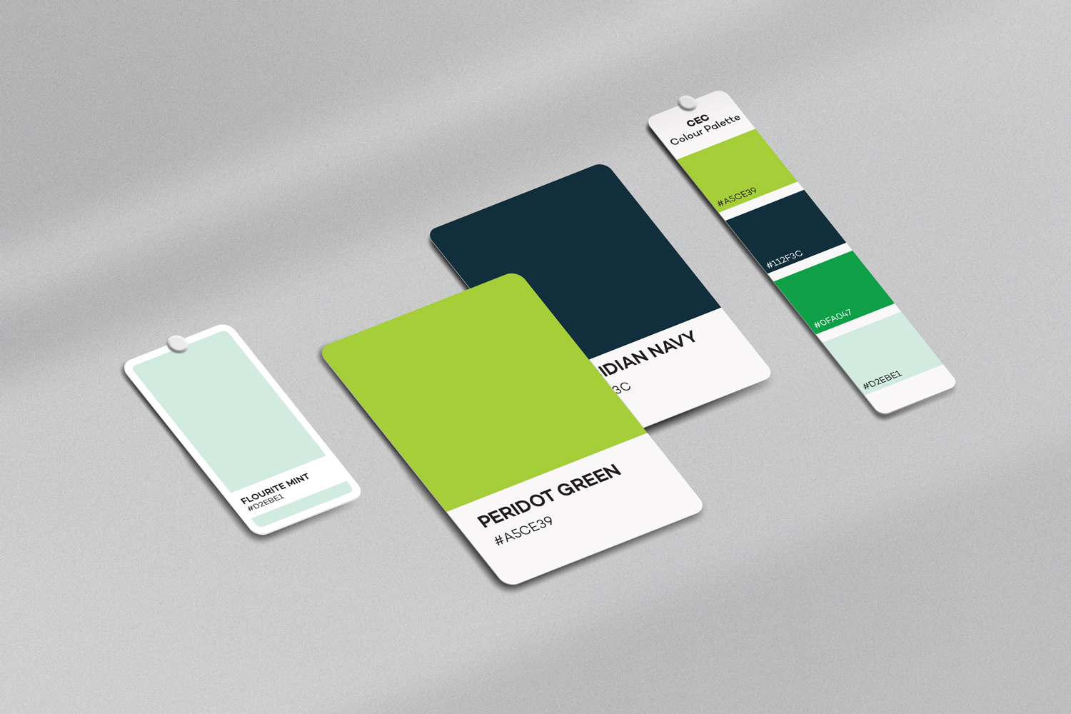 CEC Mining Systems Color Palette Pantone